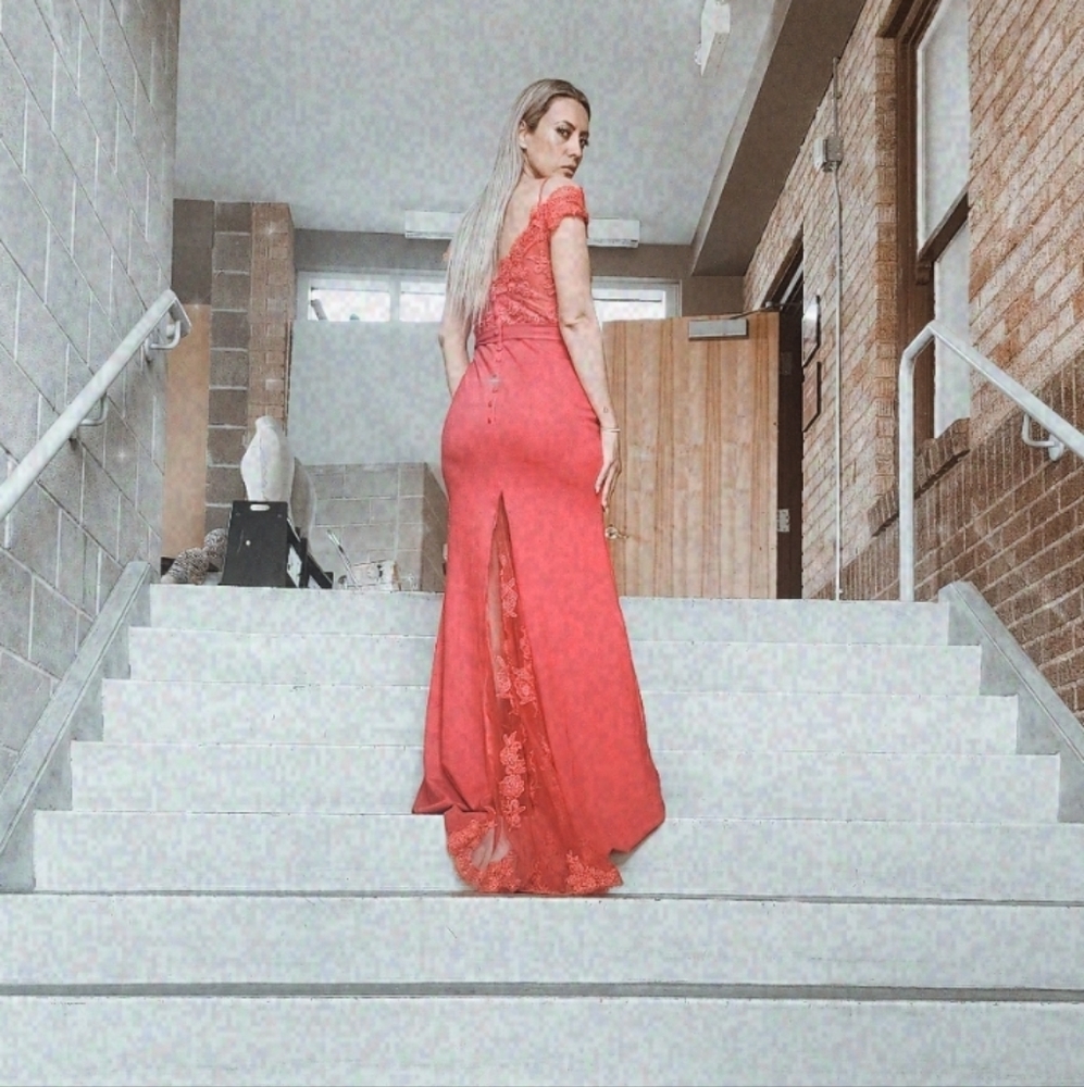 Red dress